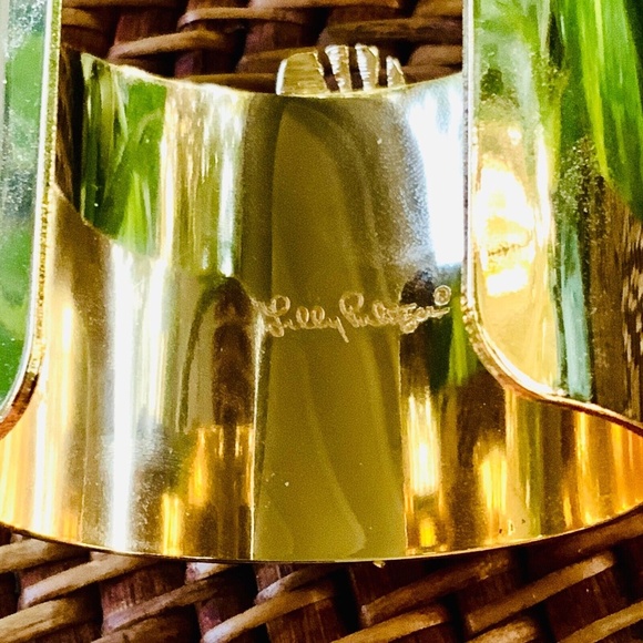 Lilly Pulitzer Bracelet NWT STUNNING RARE CUFF ⭐️NWT - STARFISH SEASHELL GOLD - Picture 6 of 14